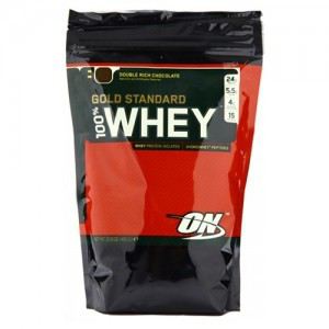 100% Whey Gold Std Vanillezakje 450 gr