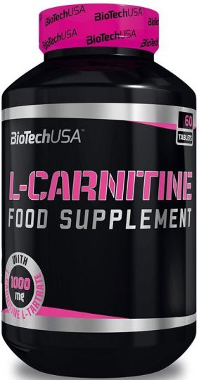BiotechUSA L-Carnitine 1000 mg 60 tabletten