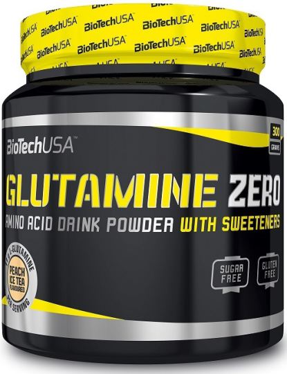 BiotechUSA Glutamine Zero Peach Ice Tea 300g