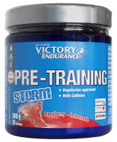 Pre-Training Storm Framboos en Limonade 300 gr Pre-Training Storm Framboos en Limonade 300 gr