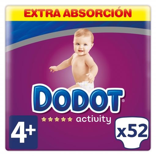 Dodot Activiteit T-4 Extra 52 eenheden