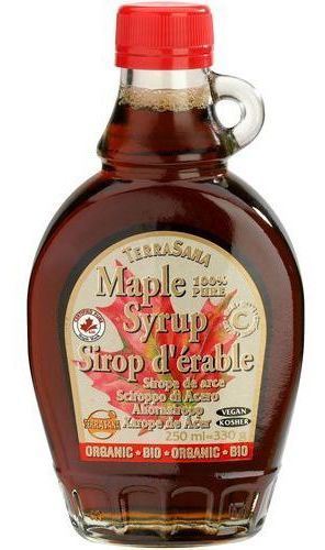 Terrasana Pure Maple Syrup, klasse C 250 ml
