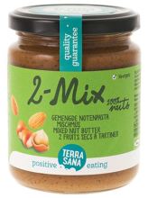 2Mix, Hazelnoot en Amandel Gedroogde Fruitcrème 250gr 2Mix, Hazelnoot en Amandel Gedroogde Fruitcrème 250gr