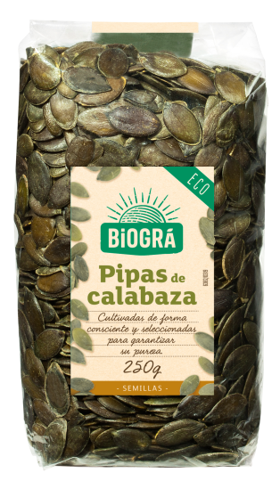Eco Pompoenpitten 250 gr Eco Pompoenpitten 250 gr