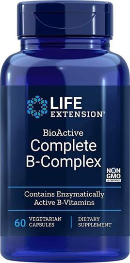 Life Extension BioActive Compleet B-Complex 60 vegetarische capsules