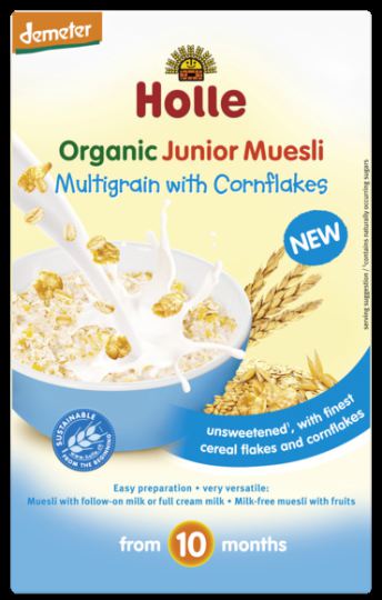 Meergranen muesli met maïs + 10 maanden