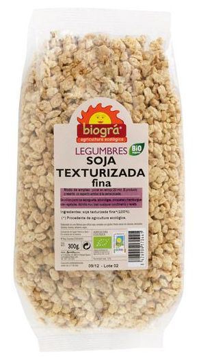 Biogra Biologische fijngetextureerde soja 300 gr