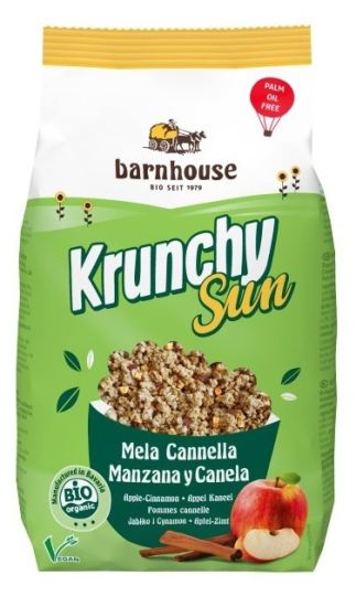 Bio Krunchy Sun Appel Kaneel 375 gr Bio Krunchy Sun Appel Kaneel 375 gr