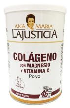 Collageen + Magnesium + Vitamine C Aardbeiensmaak 350 gr Collageen + Magnesium + Vitamine C Aardbeiensmaak 350 gr