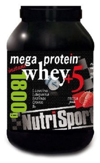 Nutrisport Mega Prote&iuml;ne Aardbei 1,8 Kg