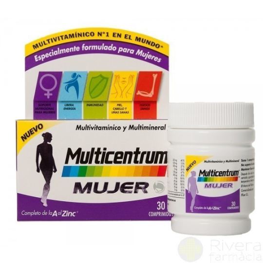 Multicentrum Vrouw 30 tabletten Multicentrum Vrouw 30 tabletten