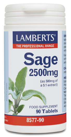 Salie 90 tabletten 2500 mg Salie 90 tabletten 2500 mg