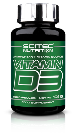 Scitec Nutrition Vitamine D3 250 capsules