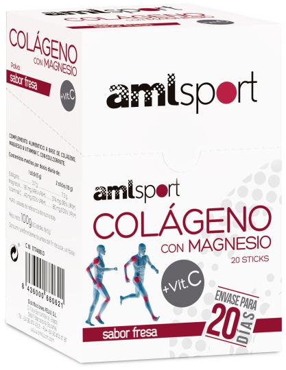 Collageen + Magnesium + Vitamine C 20 Sticks Collageen + Magnesium + Vitamine C 20 Sticks