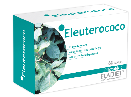 Eladiet Eleutherococcus voor periodes met onvoldoende energie 60 tabletten