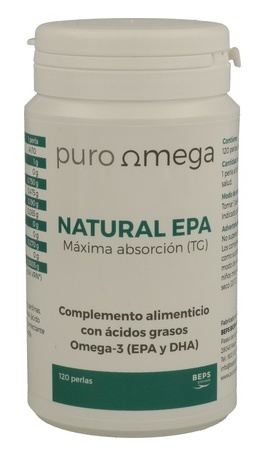 Natuurlijke Epa hoge concentratie 120 parels Natuurlijke Epa hoge concentratie 120 parels