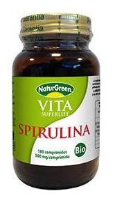 Naturgreen Spirulina 180 tabletten