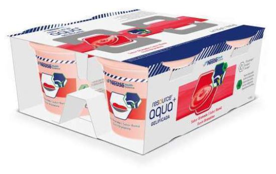Aqua + Gel zonder suiker 4 kuipen 125 g Aqua + Gel zonder suiker 4 kuipen 125 g
