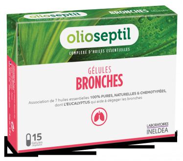 Olioseptil-bronchiën 15 capsules Olioseptil-bronchiën 15 capsules