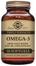 Drievoudige sterkte Omega-3 50 Softgels Drievoudige sterkte Omega-3 50 Softgels