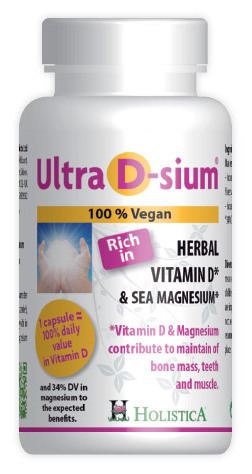 Holistische ultradium vitamine D en magnesiumparels 60