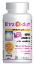 Holistische ultradium vitamine D en magnesiumparels 60