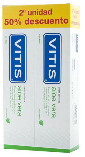 Tandpasta van Alo&euml; Vera 2X150 ml