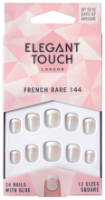 Franse blote 144 kunstnagels 24 stuks Franse blote 144 kunstnagels 24 stuks