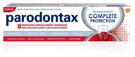 Complete bescherming Whitening Fluoride Tandpasta 75 ml Complete bescherming Whitening Fluoride Tandpasta 75 ml