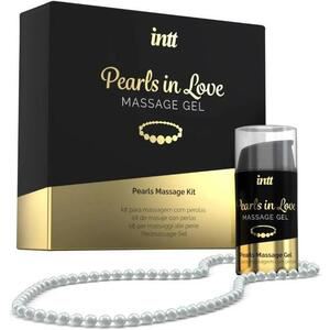 Verliefde parels Massagegel met parelketting Verliefde parels Massagegel met parelketting