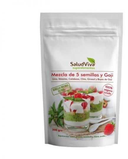 Meng 5 zaden + Goji 200gr Meng 5 zaden + Goji 200gr