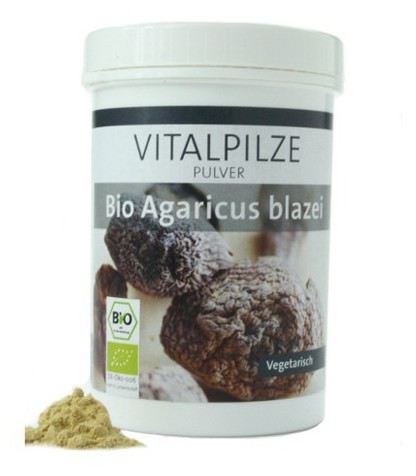 Zonnepaddestoel (Agaricus Blazei) Bio 60Cap. Zonnepaddestoel (Agaricus Blazei) Bio 60Cap.