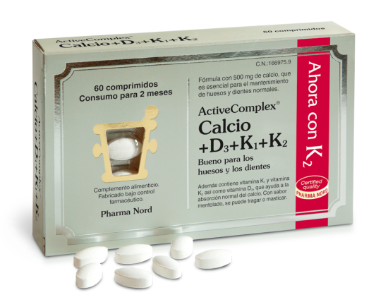 Pharma Nord Activecomplex Calcio + D3 + K 60 tabletten
