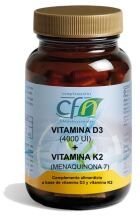 Vitamine D3 + K2 60 caps
