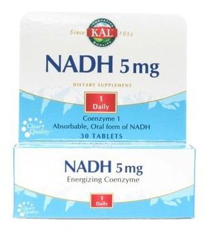 NADH activerende co-enzym 5 mg 30 tabletten NADH activerende co-enzym 5 mg 30 tabletten