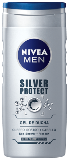 Men Silver Protect douchegel