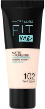 Fit Me Matte + Poreless Base de Maquillaje 30 ml Fit Me Matte + Poreless Base de Maquillaje 30 ml
