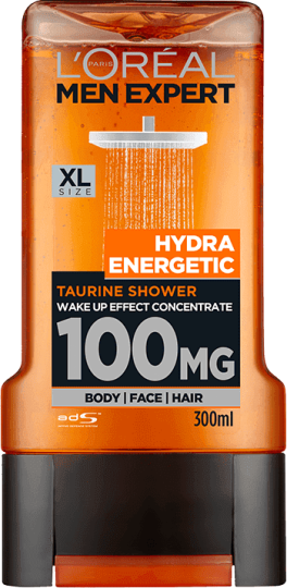 Men Expert Hydra Energetic douchegel 100 mg 300 ml