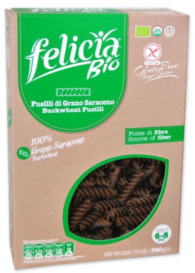 Saraceno Graan Fusilli Pasta 340 gr Saraceno Graan Fusilli Pasta 340 gr