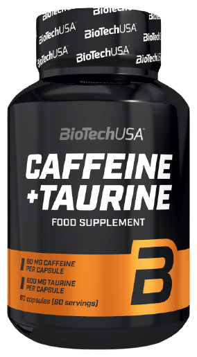 Cafeïne & Taurine 60 capsules Cafeïne & Taurine 60 capsules
