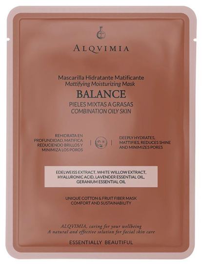 Alqvimia In wezen mooi uitgebalanceerd hydraterend gezichtsmasker