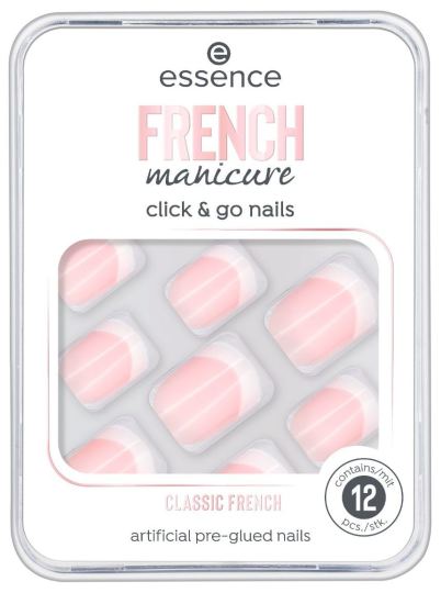 Kunstnagels French Manicure Click &#39;n go n1