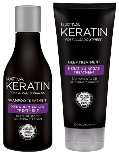 Kativa Keratin Post Smoothing Express Lot 2 stuks